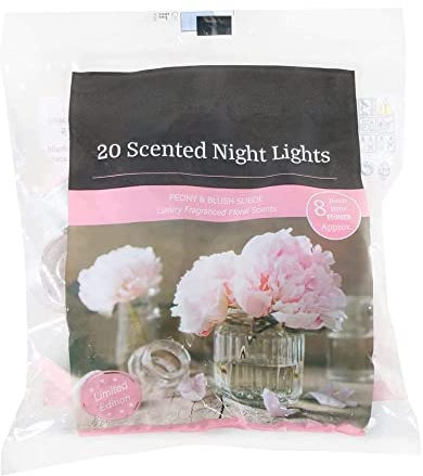 Pride Home & Garden PHG Fresh Scented Tealight Candle 8 Hour Burn Time | Long-Lasting Set Fancy Candles Decor Premium Quality (Peony Blush Suede), One Size (PHG-FSTC_8HRS)