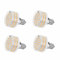 Jiotouhu LED Leuchtmittel E14 9W, Flach Rund, 88 LED-Chips, Ersatz 90W E14 Halogenlampen, 3000K Warmweiß, 900 LM, 360 Grad Abstrahlwinkel, AC 220-240V, Nicht Dimmbar, 4 Stück