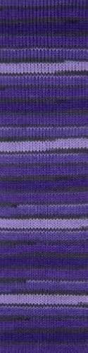 Gründl Wolle Strick- und Häkelgarn 4-fach 420m/100g 75% Schurwolle, 25% Polyamid 2.5-3 mm Lila