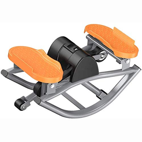 Air Stepper Climber Leise Fitness Maschine Mini Übung Equipmen Für Haushalt Sport, Indoor Treppe Stepper, Tragbare Swing Stepper Gelb Effizienz