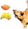 Aligbbner 2PCS Dog Squeaky Chew Toys, Banana Cat Carrot Mouse Dog Toys For Training And Cleaning Teeth Durable Interactive Tough Dog Toy For Puppy Medium Dogs