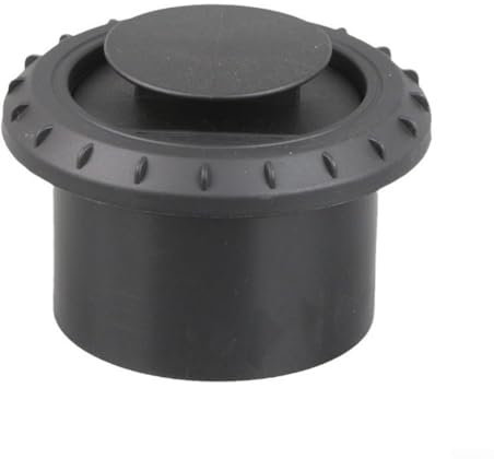 HEIBTENY 1 x Hot Air Outlet, 60 mm/75 mm, Diesel Heating Duct, Hose, Air Outlet, Rotatable, Black (75 mm)
