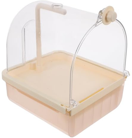 BESPORTBLE Bird Bath per Pappagalli per Accessorio per e La dei Pappagalli e Piccole