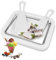 Casenly Heladera Instantánea, Helado Roller Maker Pan con 2 espátulas, Máquina para Hacer Helados Máquina de Yogur Helado, Juego de bricolaje de rollos de hielo para Gelato/Sorbete/Yogur