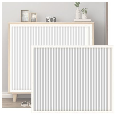 GOCHUSX Puerta Plegable Interior A Medida, Paneles Corredizos para Armario, Separador De Ambientes Y Mampara De Ducha Opacos, para Armarios, Baños Y Cocinas