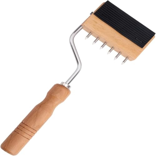 Zheigaoxea Schwanenhals-Gurtbanddehner, Holzgriff, Polster-Gurtband, professioneller Polsterabzieher für Teppich, Leinwand, Leder, Dehnung, Reparaturzubehör mit Hebel-Design