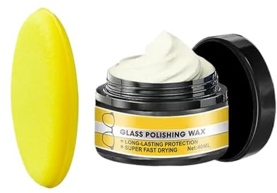 Sonnenbrillen-Kratzer-Entferner – 40 ml Reinigungspaste für die Reparatur mehrerer Oberflächen | Glaskratzerreiniger – Objektiv, Windschutzscheibe, Telefon, Kamera, Uhr, Fensterpflege – Polierpaste fü
