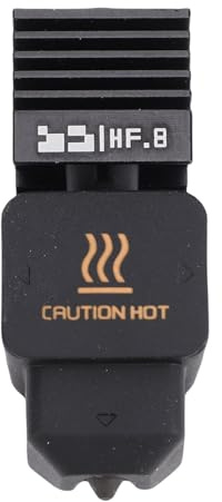 CHEOTIME Bamboo Lab H2D High Flow Hotend Kit, High Flow Hotend passend für 3D-Drucker der H2D-Serie, 0,8 mm Düse aus gehärtetem Stahl, integriertes Hot End aus Metall