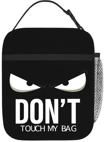 Vixano Cool Lunchbox, Angry Print Themed Lunch Bag Kids, Waterproof Boys Lunch Bag, Insulated Lunch Bag Kids for School Picnic Travel Beach, Gamer Gift for Boys