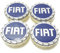 Set di quattro 50 mm in lega centro Caps