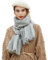 RIIQIICHY Damen Schal Winter Grau Pashmina Stola Festlich Herbst xxl schals Tücher für Abendkleider Frauen Hochzeit schultertuch