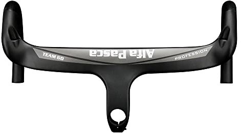 Alfa Pasca 1-1/8 rennrad lenker drop bar rennrad vorbau aero lenker carbon integriert rennradlenker internes routing fahrradlenker carbon UD matt 420 * 110
