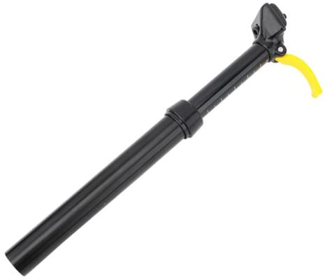 MTB-Fahrrad-Sattelstütze, 30,9/31,6 x 375 mm Hydraulische Dropper-Seatpost für Fahrräder, Gefederte Sattelstützen, Verstellbare Seat Post aus Aluminiumlegierung, Teleskop-Sattelstütze (30.9x375mm)