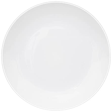 5five - plato cuadrado blanco 25cm