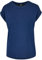 Urban Classics Women's Ladies Extended Shoulder Tee T-Shirt, Space Blue, XS