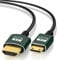 Thsucords Câble Mini HDMI vers HDMI 0,3M, Ultra Extrêmement & Fin Flexible Câble Mini HDMI Supporte 3D/4K@60Hz/18Gbps/1080P pour Nikon,Canon,Caméscopes,Ordinateurs portables,Tablet