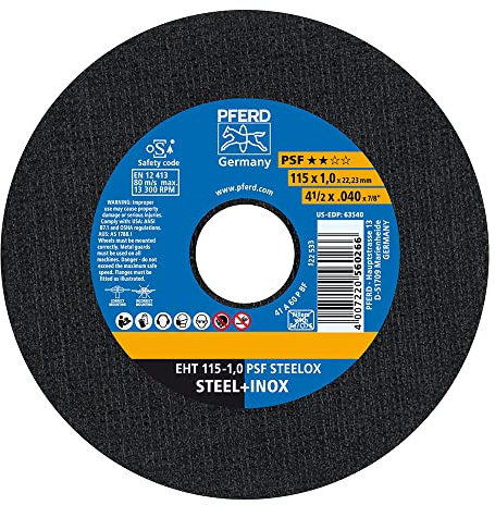 Trennscheibe EHT 115-1,0 PSF STEELOX | 1er Pack