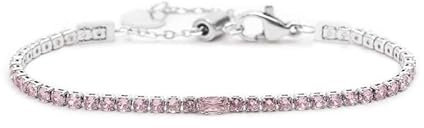 gioielleria Bracciale tennis 2,5mm con zircone centrale 31BR0006-LF Marlù