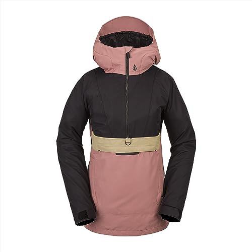 Volcom Damen Ashfield Anarok Snowboard Ski Jacket Jacke, Earth Pink S4, Large