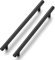 Ravinte 5 Pack Kitchen Cupboard Handles Black Cupboard Handles 192mm Hole Center T Bar Kitchen Handles Pulls for Cabinets and Drawers, UKT192HS5