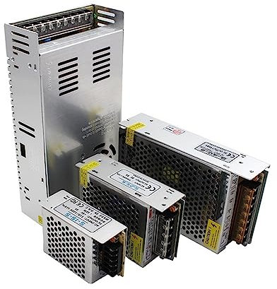 Fuente de alimentación de 12V CA 220V a CC 12V 1A 2A 3A 5A 8.5A 10A 15A 20A 25A Adaptador de Fuente de alimentación 220V a 12 V voltios for lámpara de Tira Led (Size : 12V 10A 120W)