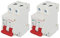 Disjoncteur 2P 50A 500V DC avec capacité de Coupure élevée pour Système Solaire Photovoltaïque, Protection contre les Surcharges et les Courts-circuits