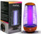 FireFlyer LED Mückenlampe für Innen und Außen, 21 Stunden Outdoor-Betrieb, UV-Licht, Fernbedienung, Insektenvernichter, Mückenschutz, Fliegenfalle, Mückenabwehr Outdoor