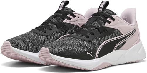 Puma Disperse XT 4 Knit, Unisex Crosstrainer, Puma Black-Rose Mauve-Puma White,