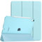 TiMOVO Coque pour iPad Air 13 Pouces (M3/M2-2025/2024), Étui Fine avec Support Touch ID, Auto Sommeil/Réveil avec Dos Translucide iPad Air 13 Étui, Bleu Ciel