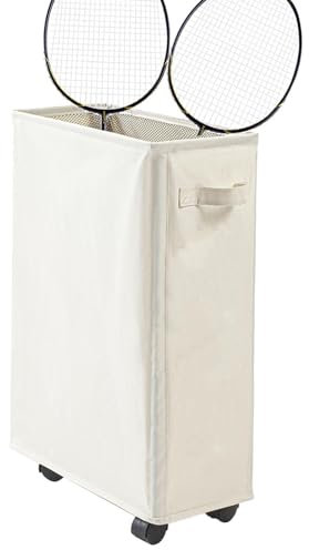 HIGH BASKET - Yoga Mat Storage Box, Cloth Folding Storage Basket | Folding Laundry Basket Sports Equipment, Household Dirty Clothes Basket, Multipurpose Storage Basket for Towels Reuse Over and Over