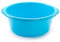 Tradineur - Cubo, Barreño, Tina Multiusos - Fabricado en plástico - Producto y Utensilio de Limpieza - Forma Redonda - Capacidad de 10 litros - Ø 40 cm - Color Azul