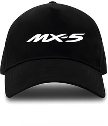 EIWXEFQT Auto Baseballkappe, für Mazda MX-5 Waschbare Baseball Cap Freizeit Cap Individuell verstellbar und leicht abwaschbar,S-A