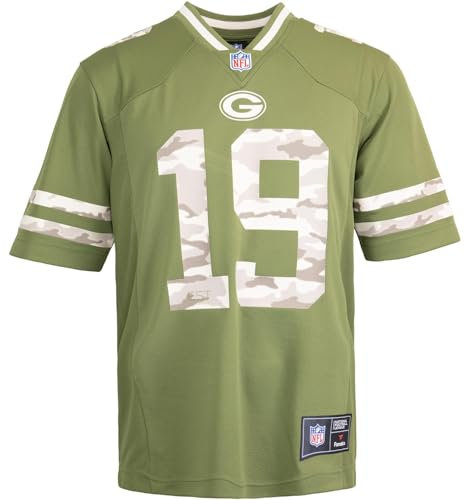 Fanatics NFL Team Camo Jersey Trikot (DE/NL/SE/PL, Alphanumerisch, M, Regular, Regular, Green Bay Packers)