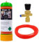 NITROGEN Disposable Gas Bottle Cylinder KIT w/Regulator Hose 2.2L