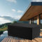 Gartenmöbel Abdeckung Wasserdicht 160x90x60cm Gartentisch Abdeckung Winddicht Anti-UV,600D Oxford Schutzhülle, Quadrat Schutzhülle für Loungemöbel, Terrassenmöbel Rechteckig