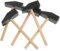 DECHOUS 5 Stück Kleine Holzhämmer Kleinkindspielzeug Holzhammer Holzhammer Kleinkind Hammer Holzhaus Bausteine Kinderspielzeug Hammer Mini Schlägel Mini Sicherheitshammer