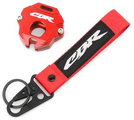 Schlüsselschutzhülle Für H&ONDA CBR650R CBR600RR CBR 650R 600RR Schlüsselanhänger Schlüsselgehäuse(Red2)