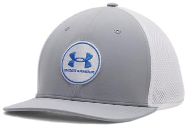 Under Armour Golf Cap Drive Mid STR Herren Größe L/XL, Grau