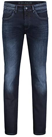 MAC Jeans Herren Jeans Hose Arne Pipe Dünner Stretchdenim Blue Used