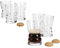MamboCat Barista Gläser 100ml I 6er Trinkgläser Set für Espresso Tee Kaffee Shots uvm I Formschöne Espresso Gläser - Wassergläser I Gastro Bar Zubehör Theke - Espressogläser Set 6 Stück