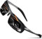 DADA-PRO Sonnenbrille Herren Polarisiert Fahrradbrille Sportbrille Verspiegelt Fahrerbrille mit Metallrahmen Ultraleichte UV400 Schutz 8177 (Grau/Nicht Vespiegelte Linse)