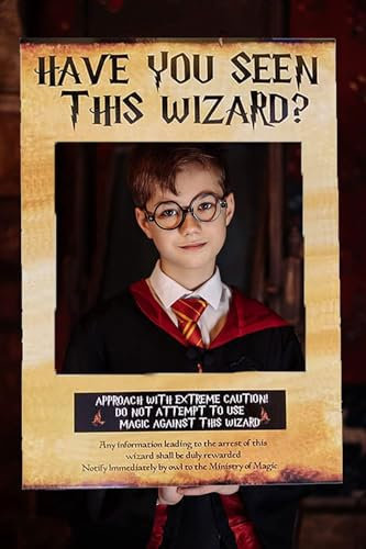 JeVenis Have You Seen This Wizard Photo Booth Prop Magier Photo Booth Requisiten Wizard Geburtstags Dekoration Wizard Girlande