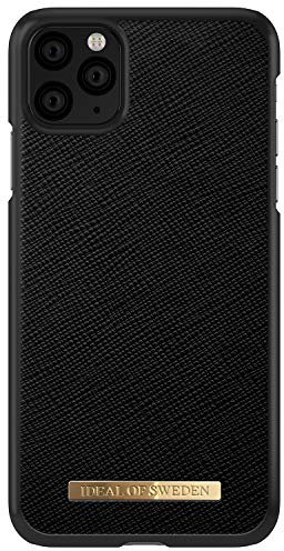 IDEAL OF SWEDEN Saffiano Backcover Schwarz kompatibel mit iPhone 11 Pro Max