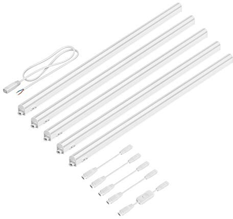 parlat LED Unterbau-Leuchten Rigel, je 87,3cm, mit Schalter (warmweiß, 49,085W, je 1002lm, 130°) 5er Set
