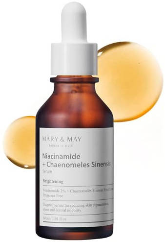 MARY & MAY Niacinamide + Chaenomeles Sinensis Serum (30 ml)