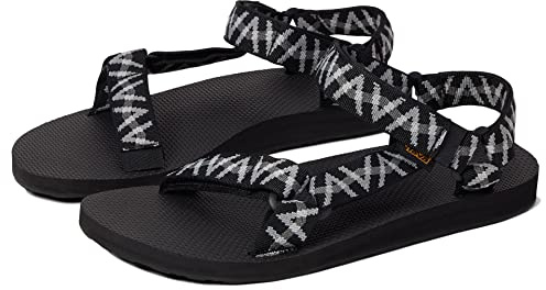 Teva Herren Original Universal Sandale, Light Show schwarz/grau, 42 EU