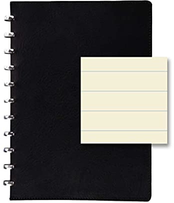 ATOMA Notizbuchsystem - Pur - Copy Book - A4 - schwarz - Liniert
