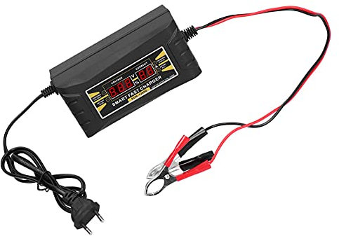 Mainteneur de batterie, chargeur de batterie multifonction désulfateur de batterie 12V 6A pour moto pour auto