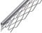 ProfileXXL Kantenprofil Putzprofil 10mm Silber 260cm, 25 Stück