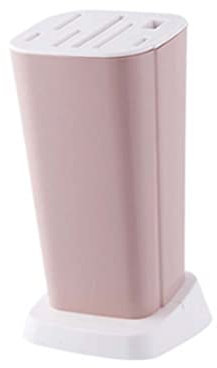 UPKOCH Block Without : Kitchen Counter Universal Holder Storage Organizer for Home Kitchen Restaurant Pink
